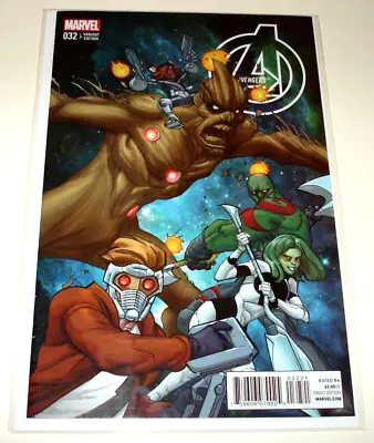Buy AVENGERS # 32 Marvel Comic (Sept 2014) NM Guardians Of The Galaxy VARIANT COVER • 3.95£