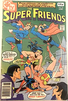 Buy Super Friends # 21.  1st Series. June. 1979. Vg+ 4.5. Romona Fradon-cover. • 6.99£