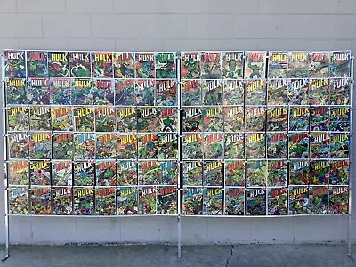 Buy Incredible Hulk #103-250 (x119) Incomplete  Lot - Retail Value $2,539.99 • 1,668.28£