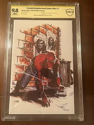 Buy Friendly Neighborhood Spider-man Cbcs 9.8 Dell Otto Virgin Exclsv Ss Dell Otto!! • 263.04£