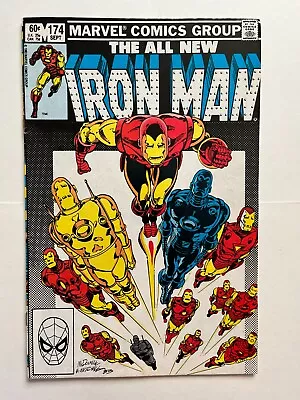 Buy The Invincible Iron Man Lot 163,174,191-192 (Marvel Comics) Bronze Lot Of 4 • 4£