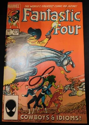 Buy Fantastic Four 272 Marvel Comic 1st Appearance Nathaniel Richards Byrne 1984 Fn+ • 2£