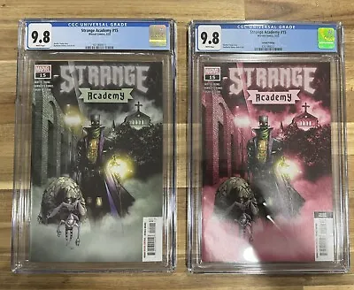 Buy 2022 Marvel Strange Academy #15 CGC Graded 9.8 Both 1st And 2nd Print! • 71.50£