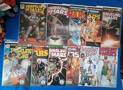 Buy Traveling To Mars #1-11 ABLAZE Comics 2022/24 Mark Russell Signed Full Series • 71.70£