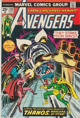 Buy AVENGERS 125 (Marvel, 1974) VFN+ (8.5) THANOS • 40£