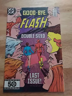 Buy Flash #350 (1985) 9.0 VF/NM The Last Issue Barry Allen Series / Double-Sized • 15.82£
