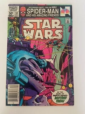 Buy Star Wars Comic Volume 1 # 54 Newsstand Edition 1981 • 7.90£