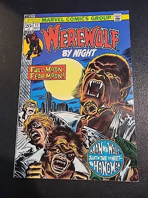Buy Werewolf By Night #11 1973 Romita 1st Hangman  Marv Wolfman Higher Grade • 27.98£