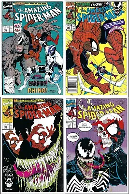 Buy 1991 NM+ Amazing Spider-Man #344 - 347: 1st Of Cletus Kasady, Full Venom Story • 157.66£