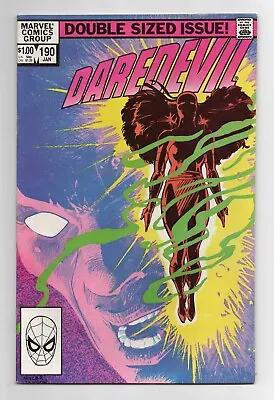 Buy Daredevil # 190 Jan 1983 Marvel Comics Group US - DOUBLE SIZED ISSUE! • 8.62£