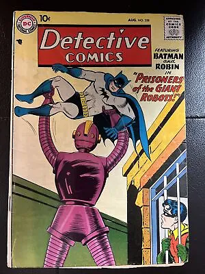 Buy Detective Comics 258 Batman Prisoners Of The Giant Robots Martian Manhunter 1958 • 51.67£