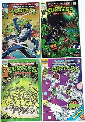 Buy Set Of 4 Teenage Mutant Ninja Turtles Mid Grade Archie Comics - #47, 15, 3, 48 • 22.93£