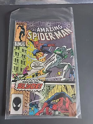 Buy Amazing Spider-man #272-1st Appearance Of Slyde-puma Appears-kyle Baker  • 15£
