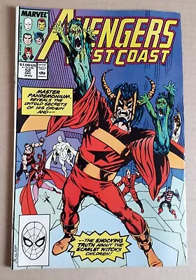 Buy Avengers West Coast (Marvel Comics) (Vol 2 #52, December 1989) • 4£
