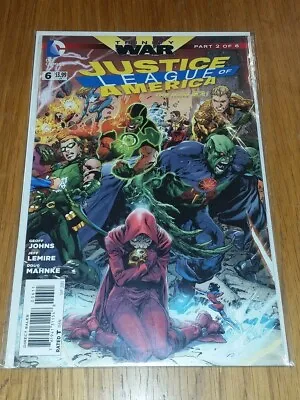 Buy Justice League Of America #6 Dc New 52 September 2013 Nm (9.4 Or Better) • 3.99£