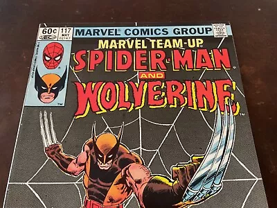 Buy Marvel Team Up #117 NM Spider-Man Wolverine Marvel Bronze Age 1981 NEWSSTAND ED. • 11.82£