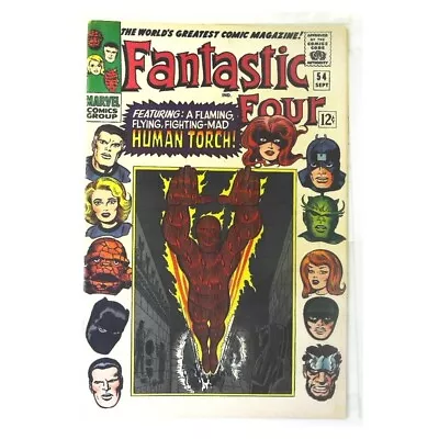 Buy Fantastic Four (1961 Series) #54 In Fine Condition. Marvel Comics [i% • 49.85£