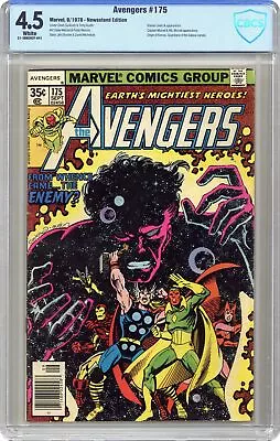 Buy Avengers #175 CBCS 4.5 Newsstand 1978 21-3B8C92F-041 • 27.71£