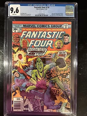 Buy Fantastic Four  #176 CGC 9.6 (Marvel 1976)  WP!  Jack Kirby!  Impossible Man! • 108.43£