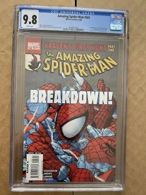 Buy The Amazing Spider-Man #565 2008 1st Appearance Ana Kravinoff CGC 9.8 • 349.99£