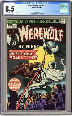 Buy Werewolf By Night #33 CGC 8.5 1975 3805048001 • 182.07£