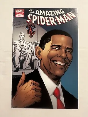 Buy Amazing Spider-man #583 5th Printing  Variant Barack Obama Appearance 2009 • 8.04£