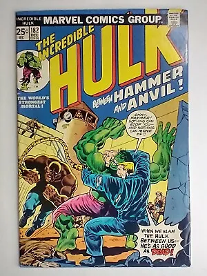 Buy Marvel Comics The Incredible Hulk #182 2nd Appear. Wolverine, 1st Hammer & Anvil • 209.10£