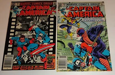 Buy CAPTAIN AMERICA #281,282 Bucky Returns Becomes Nomad 9.0/9.2 1983 • 20.15£