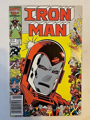 Buy IRON MAN # 212 Newsstand  (1986) Marvel Comics NM • 3.16£