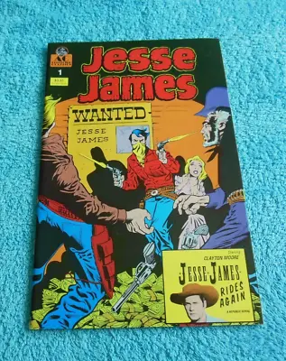 Buy Jesse James # 1 AC Comics 1990, Clayton Moore, Western Cowboy Comic • 7.99£
