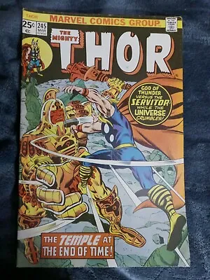 Buy The Mighty Thor #245 1st App Of He Who Remains VF- 7.5. Loki • 21.72£