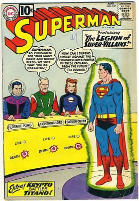 Buy Superman #147 © 1961 DC Comics • 106.73£