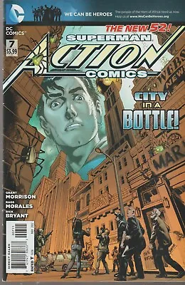 Buy Dc Comics Action Comics #7 (2012) New 52 1st Print Vf+ • 2.25£