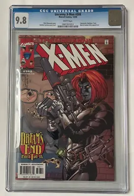 Buy The Uncanny X-Men - No. 388 - Scarce 2000 Marvel Comics CGC 9.8 Graded • 59.99£