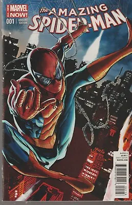 Buy Marvel Comics Amazing Spider-man #1 (2014) Mhan 1st Print Vf+ • 9.95£