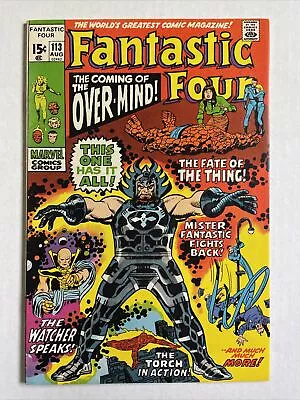 Buy Fantastic Four #113 VF 1971 Marvel Comics 1st OverMind • 39.97£