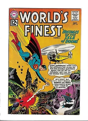 Buy WORLD'S FINEST # 125 Fine Plus [1962] DC Early Sixties • 34.95£
