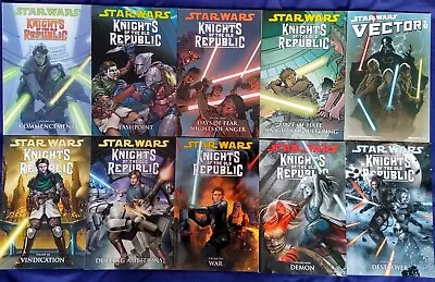 Buy Star Wars Knights Of The Old Republic Full Set TPB Vol 1-4, Vector 1, 6-10 • 150£