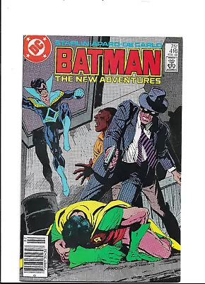 Buy Batman 416 Newsstand 3rd Third Print  Dc Ultra Rare Nice Copy! • 439.65£