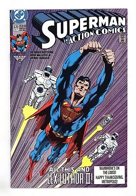 Buy Action Comics #672 FN 6.0 1991 • 7.75£