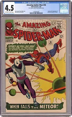 Buy Amazing Spider-Man #36 CGC 4.5 1966 1345835005 • 72.29£