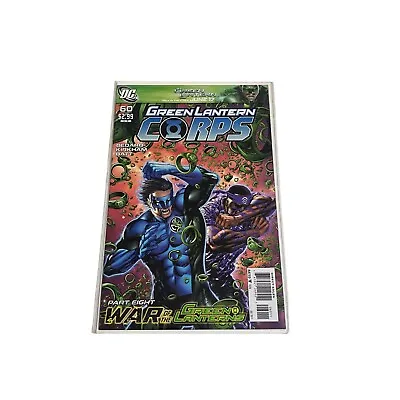 Buy Green Lantern Corps Comic Book 60 Part 8 War Of The Green Lanterns Bedard Batt • 4.72£