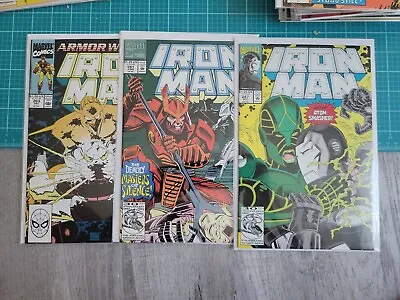 Buy Iron Man 263, 281, 287 MARVEL Comics War Machine • 7.91£