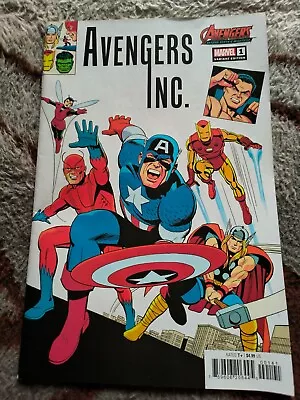 Buy Avengers Inc # 1 Nm 2023 Scarce Leo Romero Avengers 60th Cover B ! Al Ewing ! • 5£