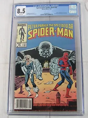 Buy The Spectacular Spider-Man #98 CGC 8.5 WP Jan. 1985 Marvel Comics 3946986025 • 75.10£