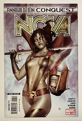 Buy NOVA #6 (2007) VF Annihilation: Conquest Tie-in + Gamora! Marvel Comics • 7.19£