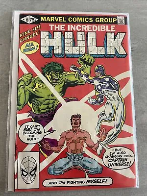 Buy Marvel Comics Incredible Hulk King Size Annual #10 1981 Bronze Age • 12.99£
