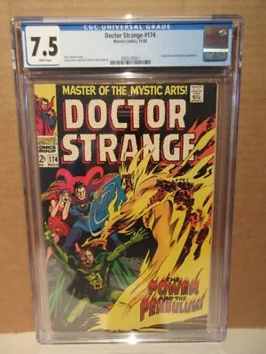 Buy Doctor Strange #174 Marvel Comics 11/68 CGC 7.5 • 127.92£