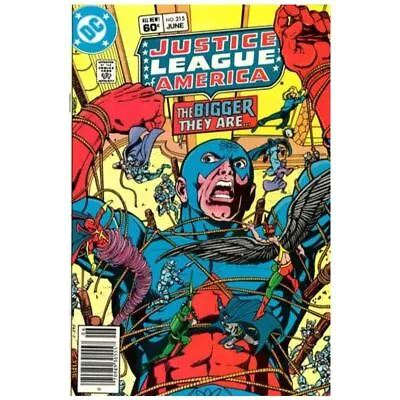 Buy Justice League Of America (1960 Series) #215 Newsstand In VF +. DC Comics [h' • 5.73£