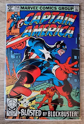 Buy Captain America #258 (1980) Bronze Age-Marvel Comics Listing #234 To #379 VF+ • 5.81£